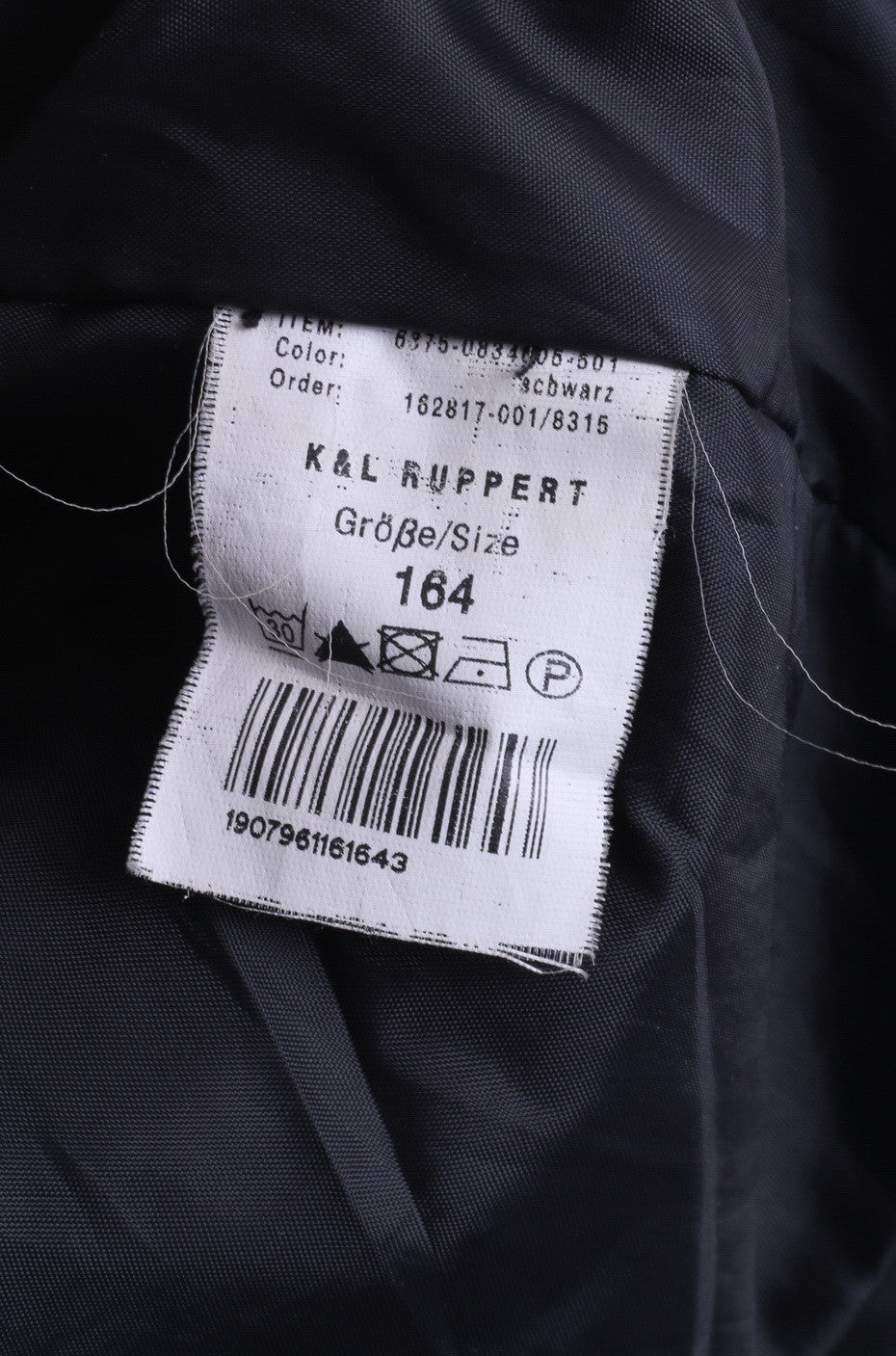 GatoNegro Womens Nylon Jacket 164 M Hood Parka Black - RetrospectClothes