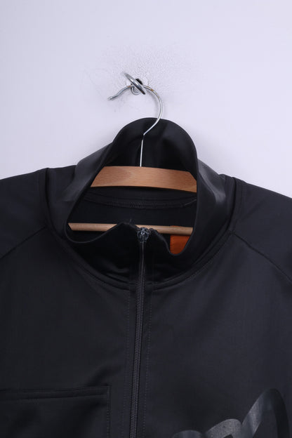 Mouli Mens M Jumper Sweatshirt Dark Grey Full Zipper Sport