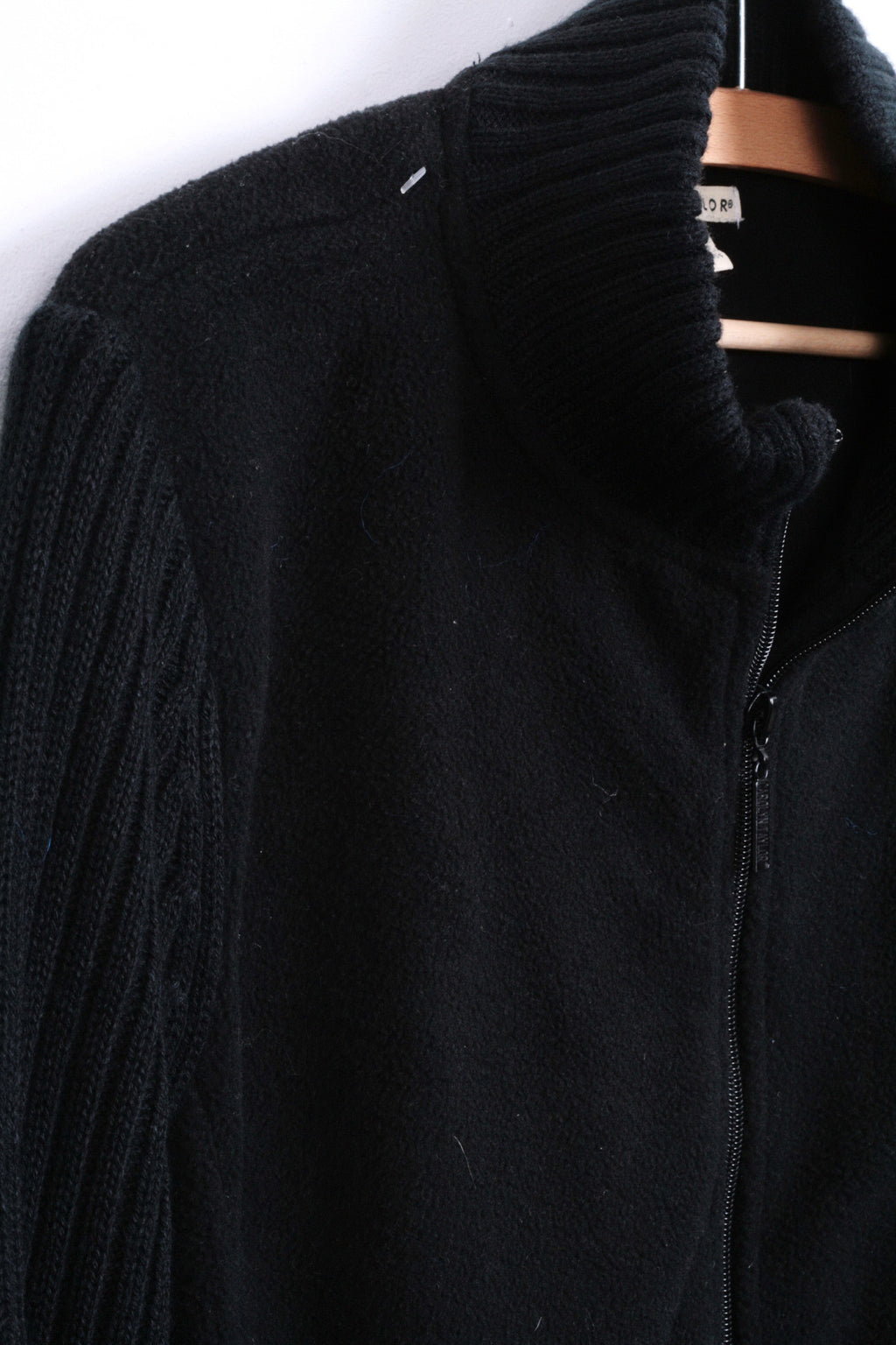 Carolyn Taylor Womens XL Fleece Top Sweatshirt Black - RetrospectClothes