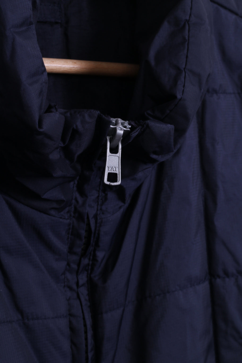 Gaastra Mens M Jacket Navy Blue Nylon Waterproof Quilted  Zip Up