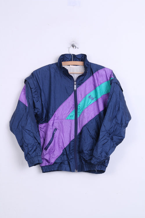 Amigo Boys 152 Jacket Track Top Waterproof Nylon Removable Sleeves - RetrospectClothes
