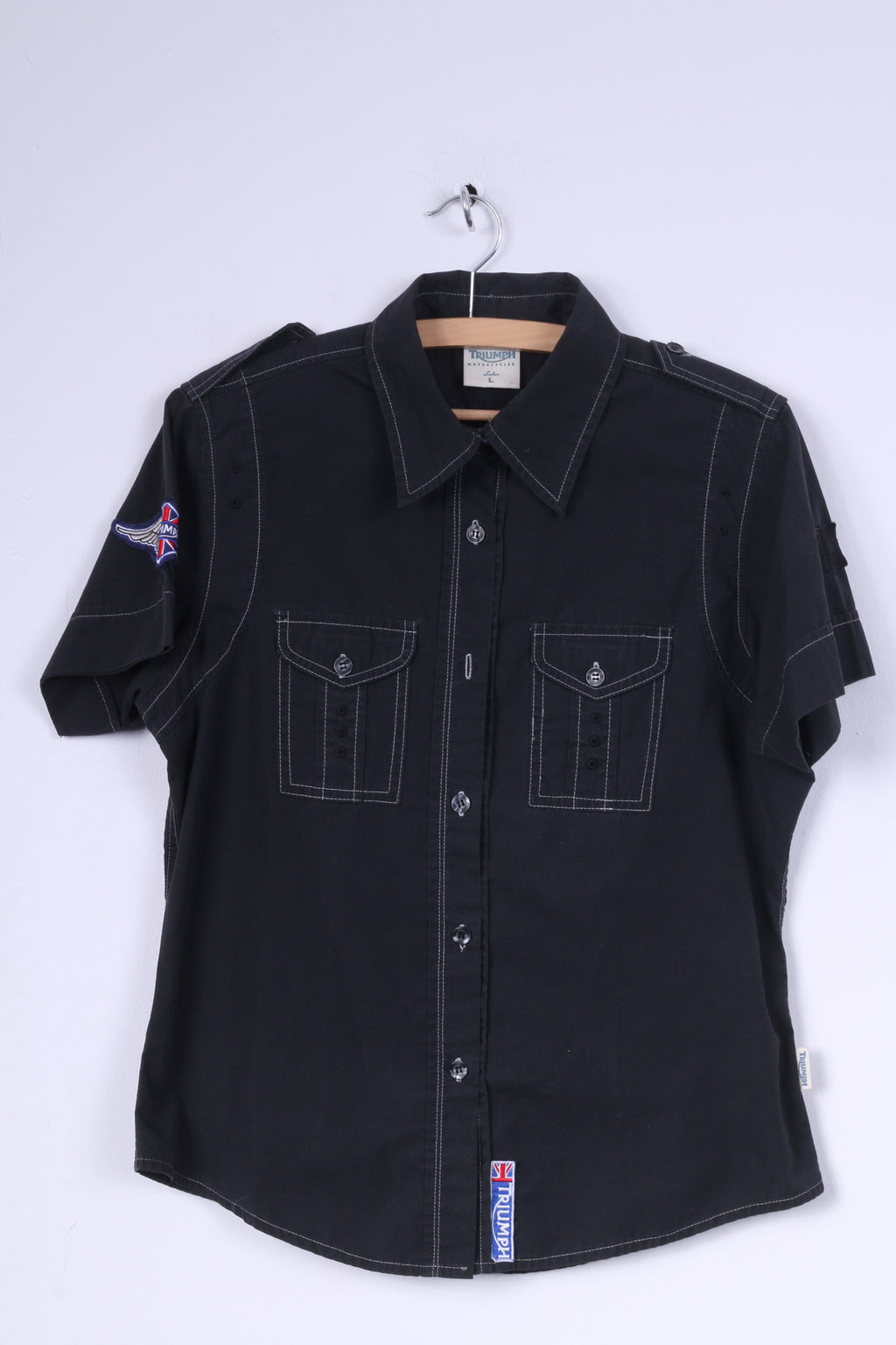 Maglietta casual a maniche corte da donna Triumph Motorcycles L