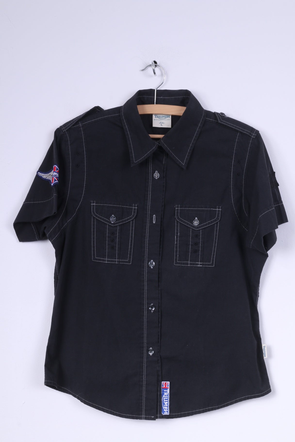 Maglietta casual a maniche corte da donna Triumph Motorcycles L