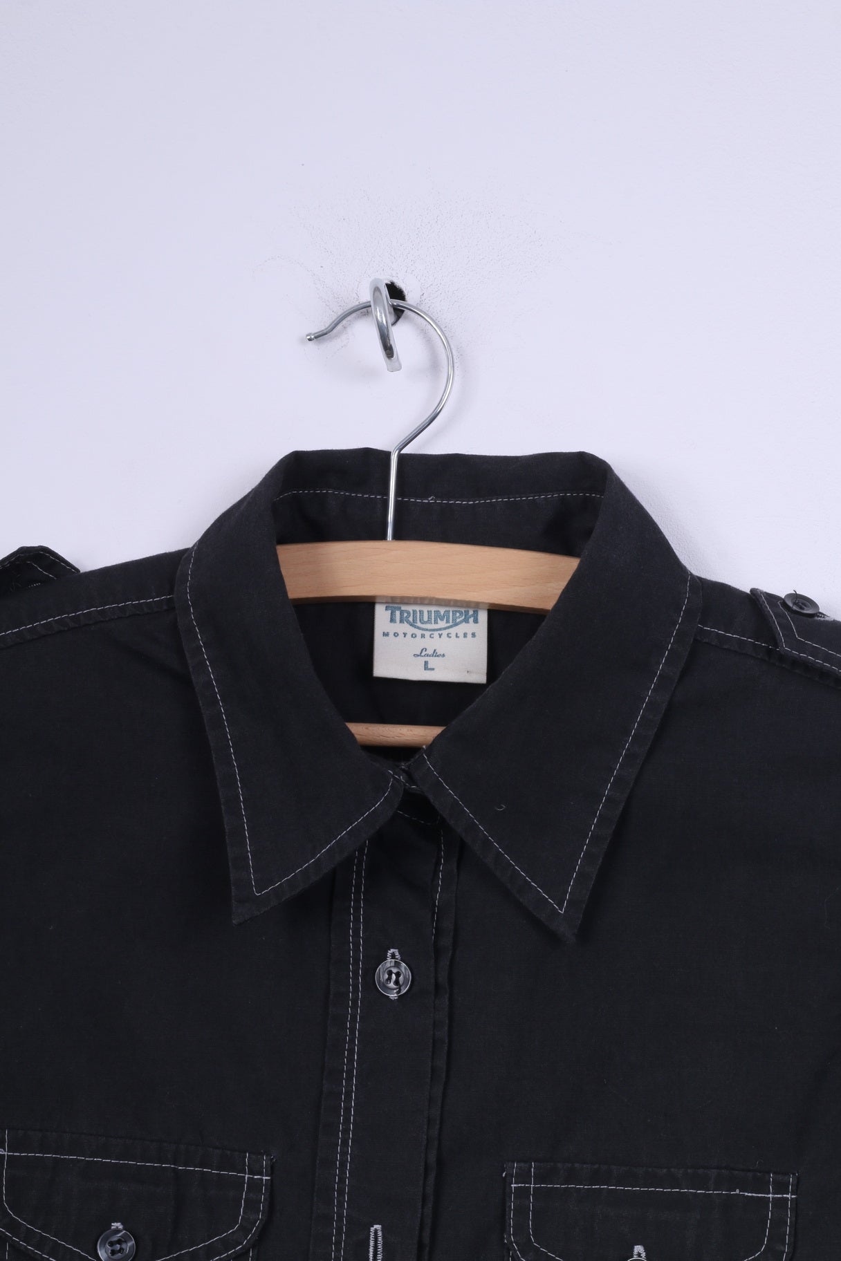 Maglietta casual a maniche corte da donna Triumph Motorcycles L