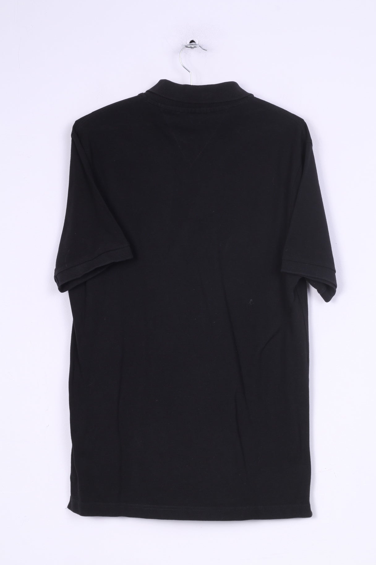 Tommy Hilfiger Polo XL Homme Noir Été Manches Courtes Coton