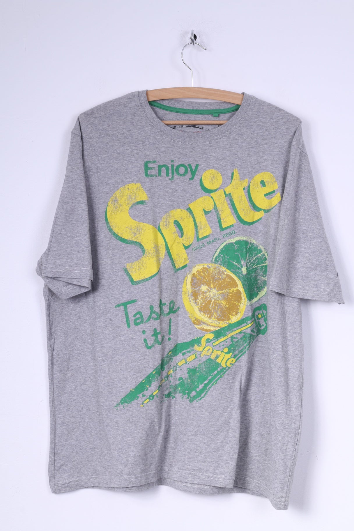 George Coca-Cola T-shirt 20 XL pour femme Gris Sprite Graphic