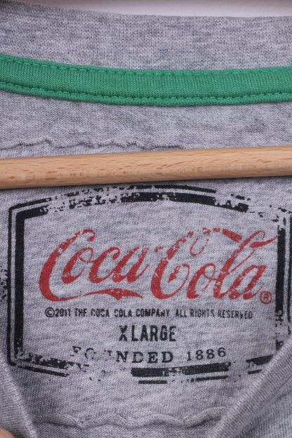 T-shirt George Coca-Cola da donna 20 XL grafica Sprite grigia