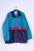 Jeantex Veste de pluie L pour hommes, vêtements de sport, haut à capuche imperméable en nylon