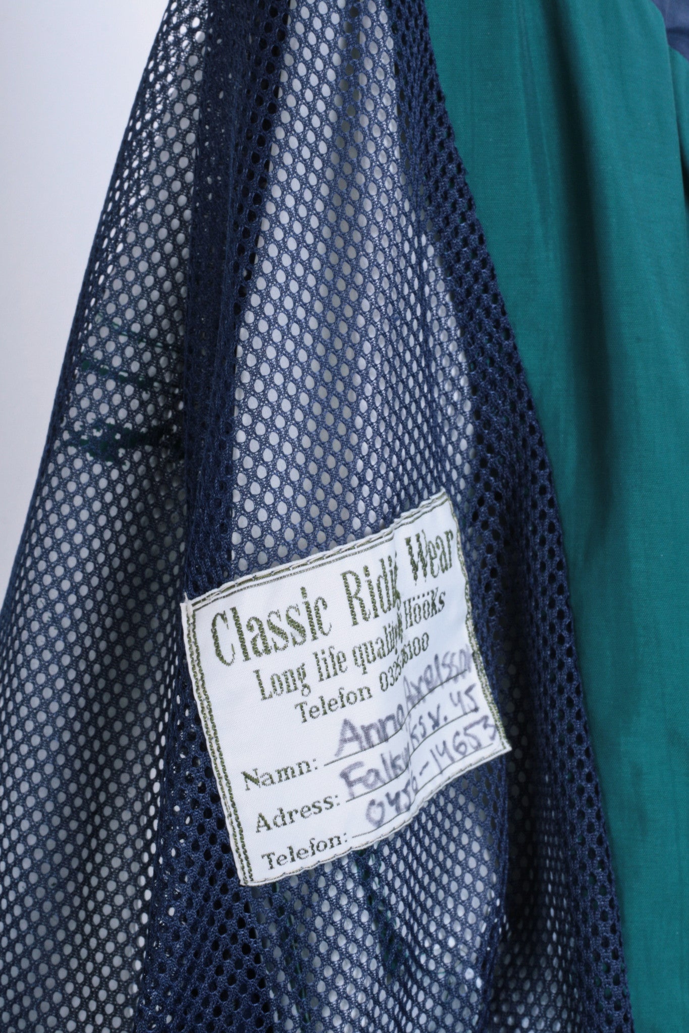 Classic Riding Wear Mens S Jacket Nylon Waterproof Hoodie Parka Green - RetrospectClothes