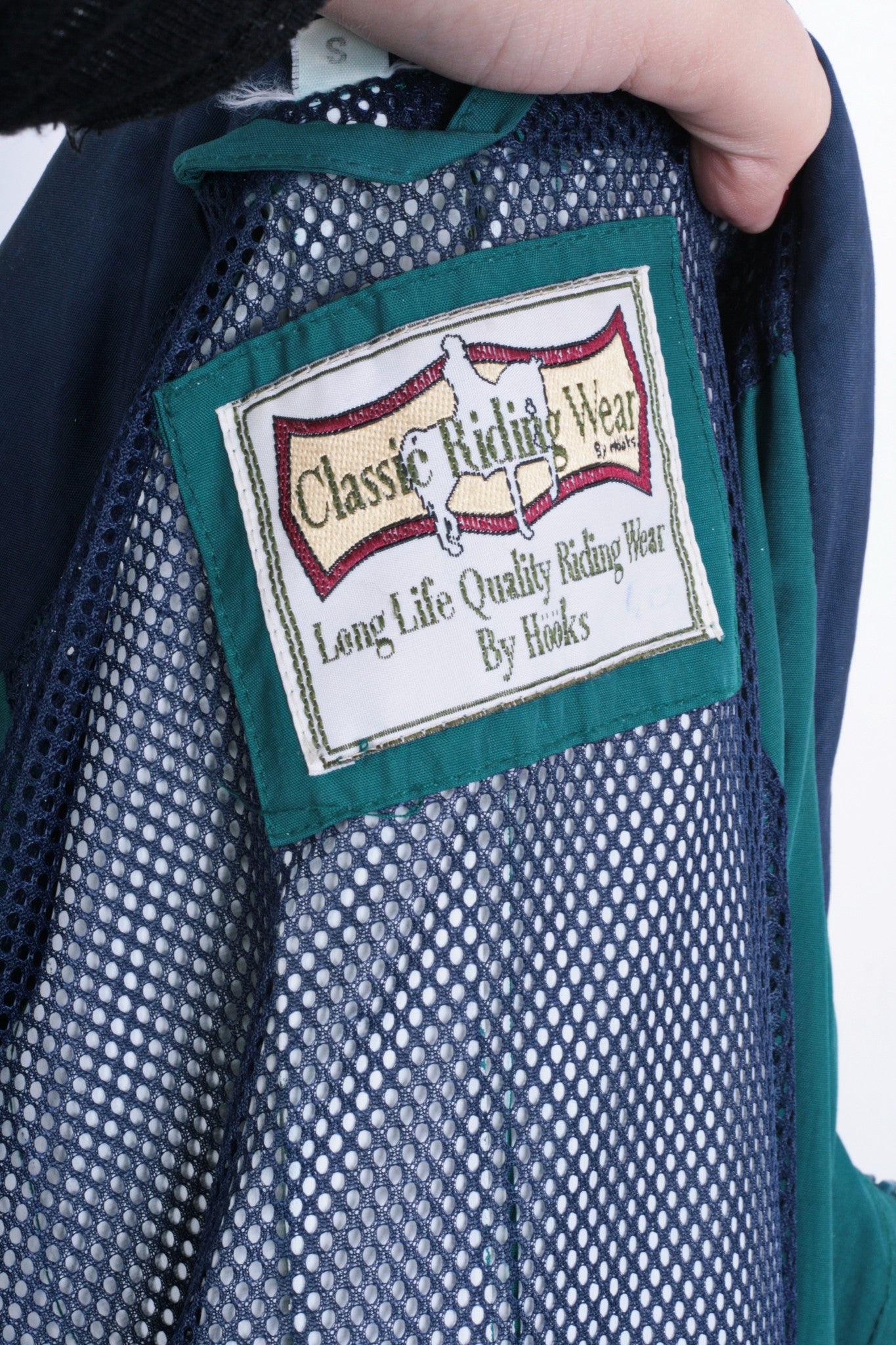 Classic Riding Wear Mens S Jacket Nylon Waterproof Hoodie Parka Green - RetrospectClothes