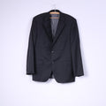 Hugo Boss Hommes 25 40 Blazer Charbon Simple Boutonnage Gilbert2/Tower Veste en Laine