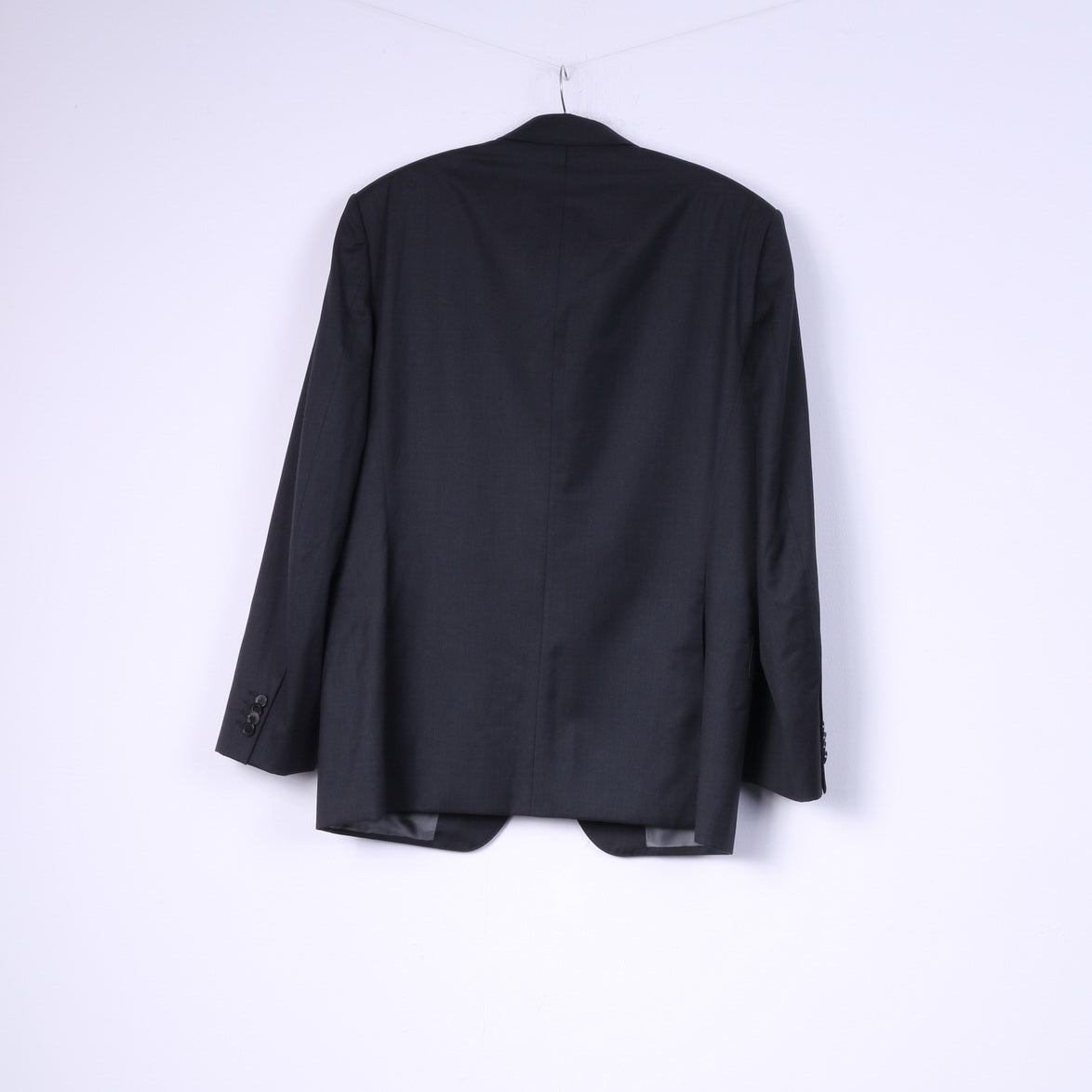 Hugo Boss Men 25 40 Blazer Charcoal Single Breasted Gilbert2/Tower Wool Jacket