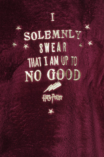 Love to Lounge Camicia da notte da donna Borgogna Harry Potter Top morbido da notte