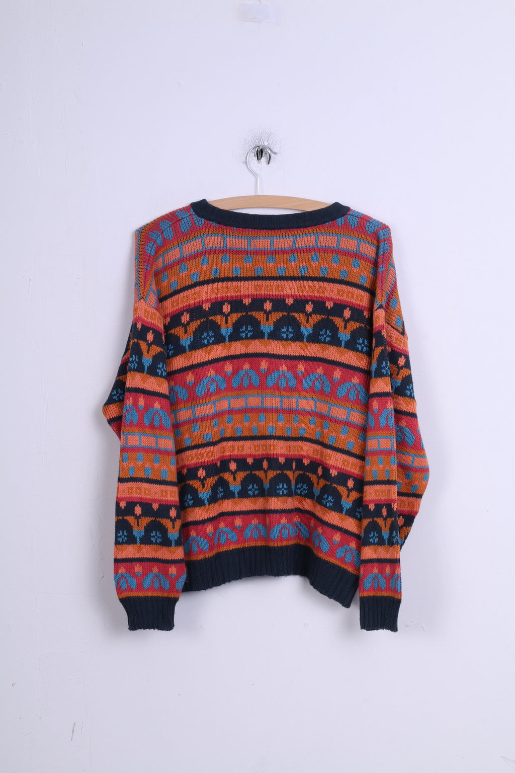 Coral Wear Pull L pour femme en coton avec boutons multicolores