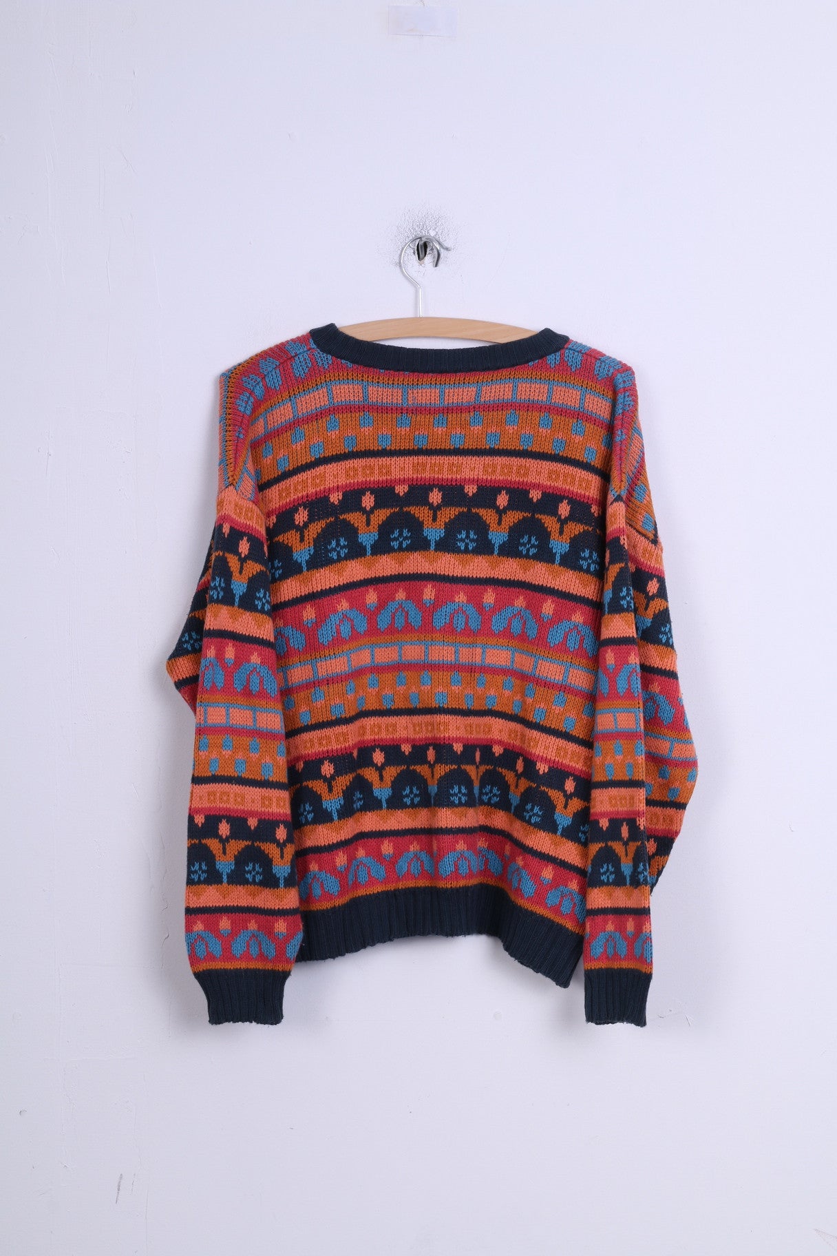 Coral Wear Pull L pour femme en coton avec boutons multicolores