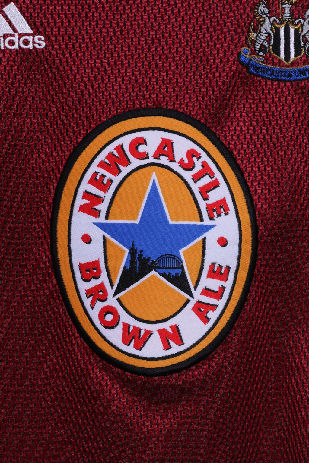 Polo Adidas Newcastle United da ragazzo S 128 Marron Football Club Abbigliamento sportivo 