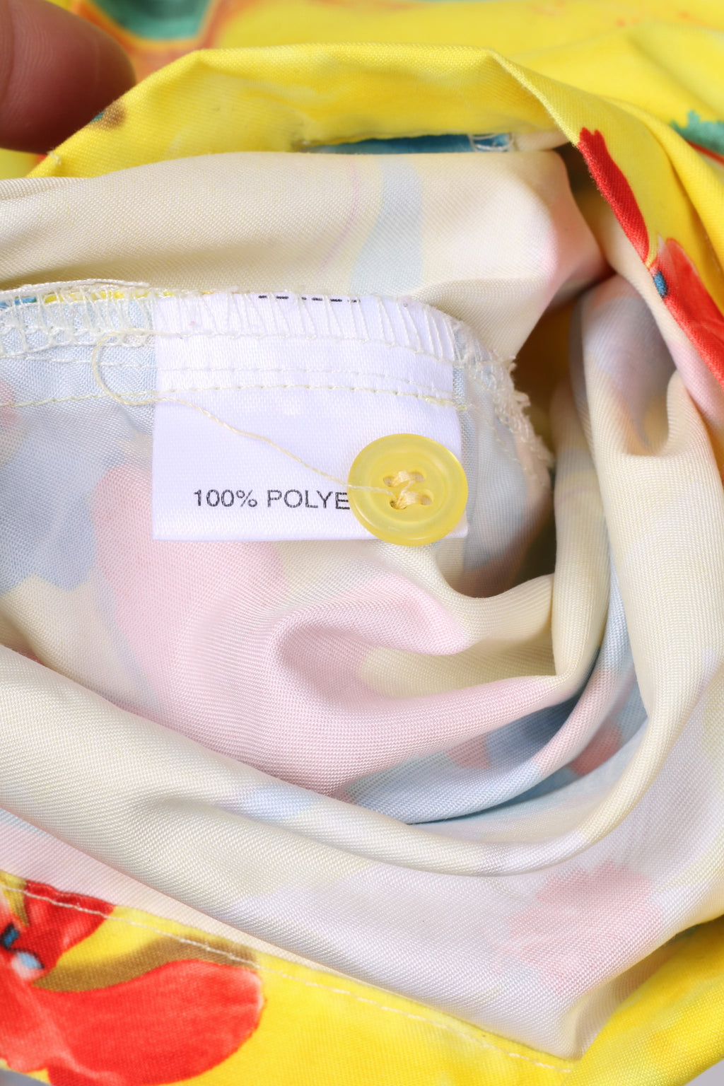 Évaluer Chemise décontractée XL pour hommes, imprimé floral jaune, haut à manches courtes d'été hawaïen 