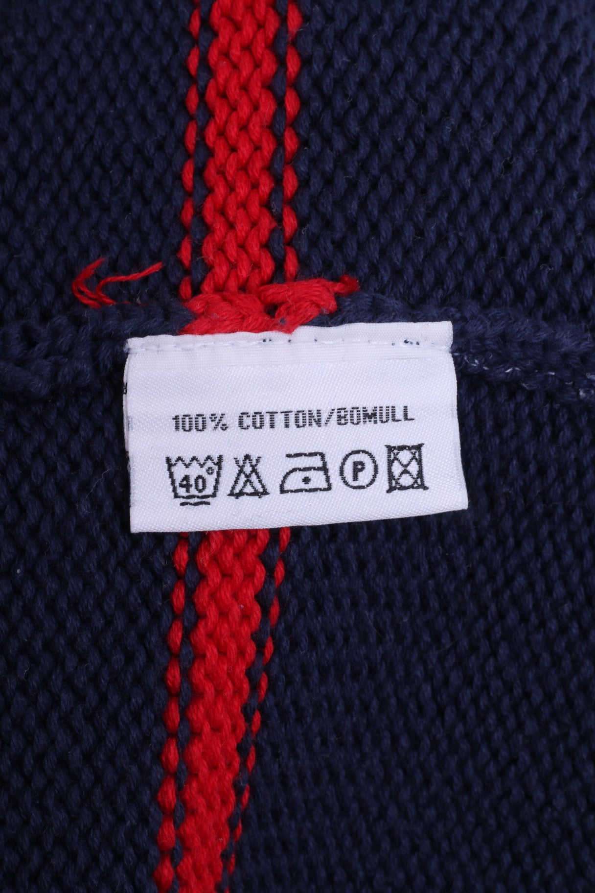 Etirel Campus Sportswear Pull Homme L Col Ras Du Cou Rayé Bleu Marine Coton