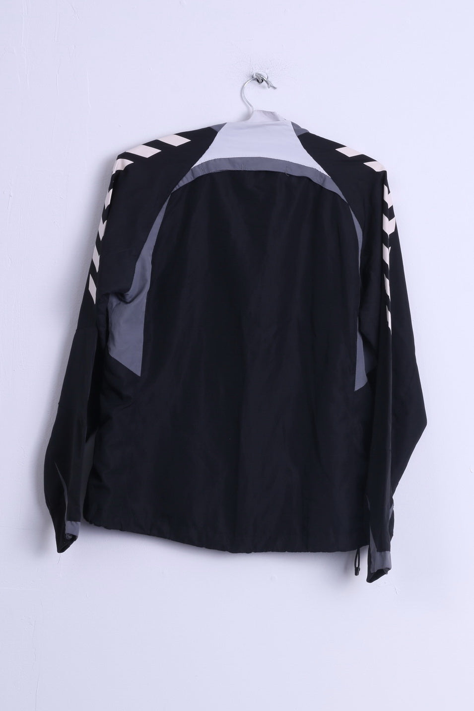 Hummel Veste de survêtement S pour hommes Noir Haut de sport d'entraînement léger zippé