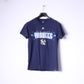Majestic Boys S 14 Age Shirt Navy Cotton New York Yankees Graphic Back Top