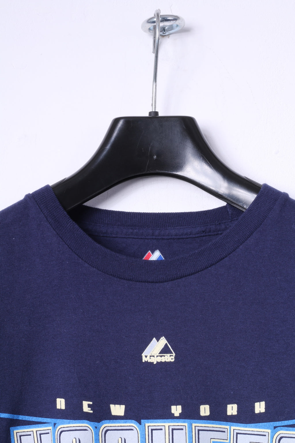 Majestic Boys S 14 Age Shirt Navy Cotton New York Yankees Graphic Back Top