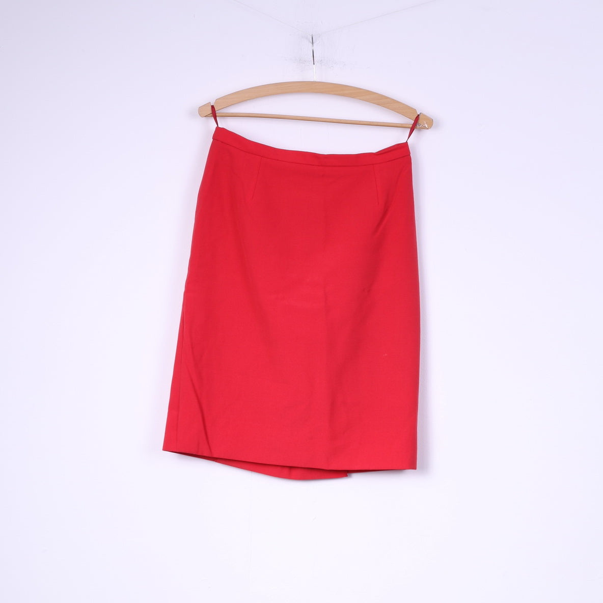 Astor Modelle Donna 40 Tailleur Gonna Vintage Gonna Rossa Lana 2 Pezzi Trevira 