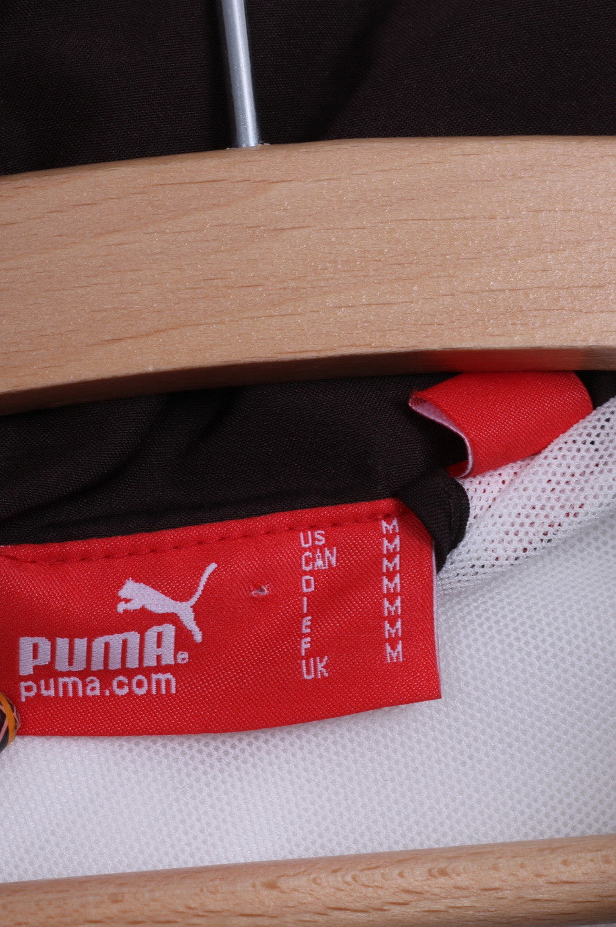 Puma Uomo M Track Top Giacca Bianca King Zip Up Top Abbigliamento sportivo