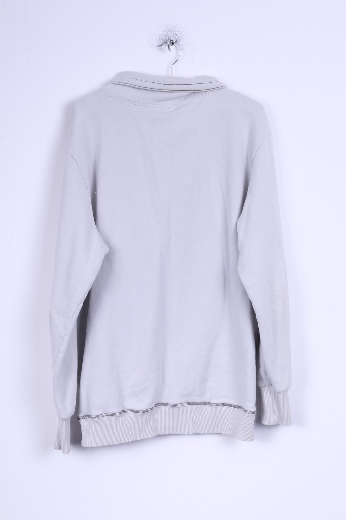 G-STAR RAW Sweat-shirt XXL pour homme en coton gris à col montant