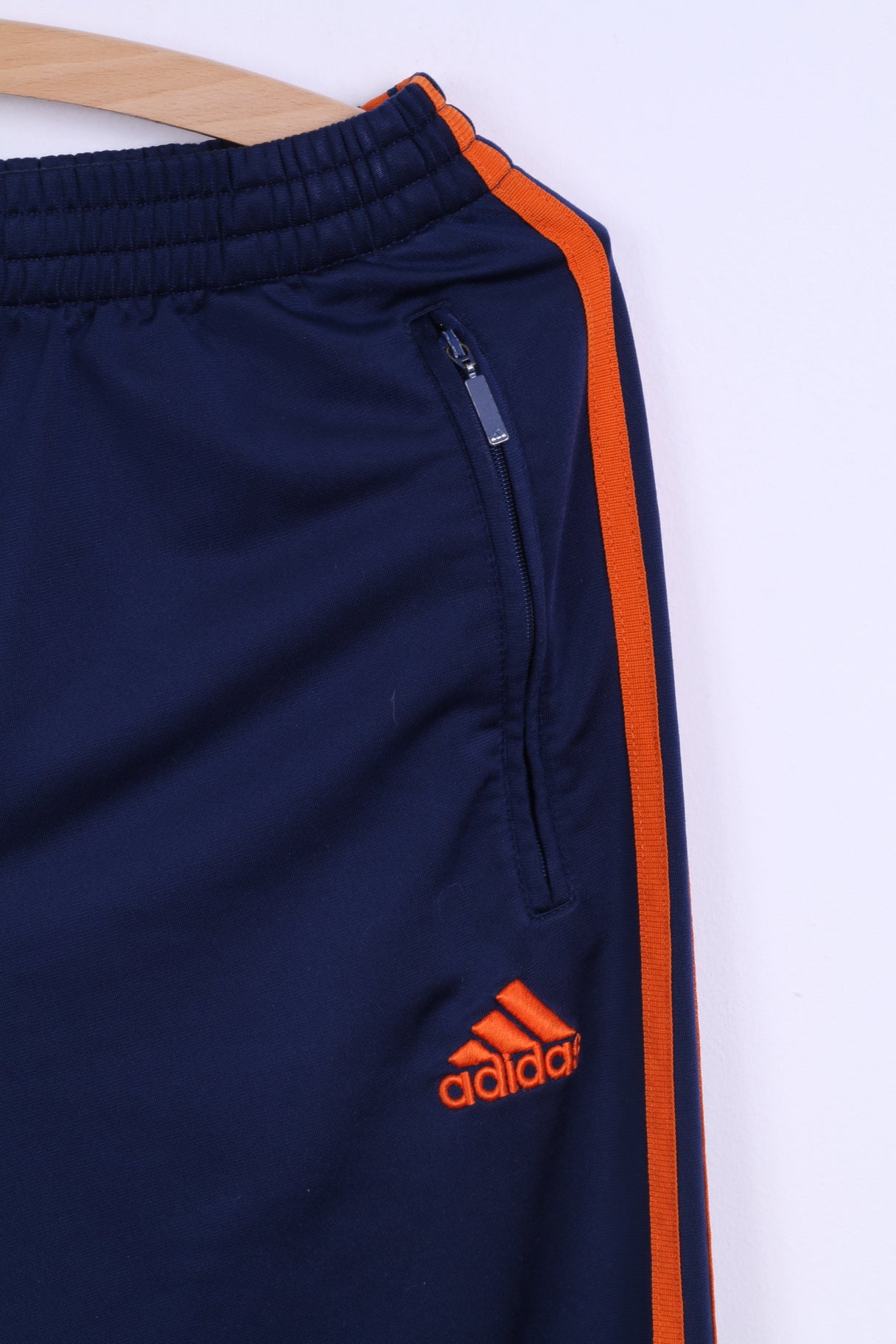 Adidas Boys 16 Age 176 Tracksuit Shiny Blue Vintage '90 Sport Training Set