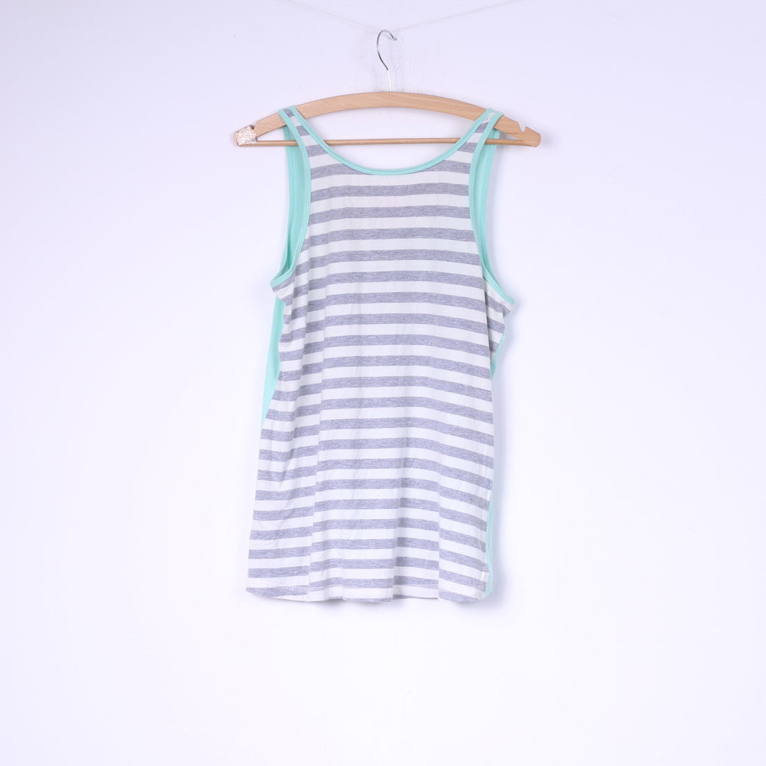 Primark Débardeur Femme 6/8 S Disney Mermaid Hair Dont Care Coton Vert Clair 