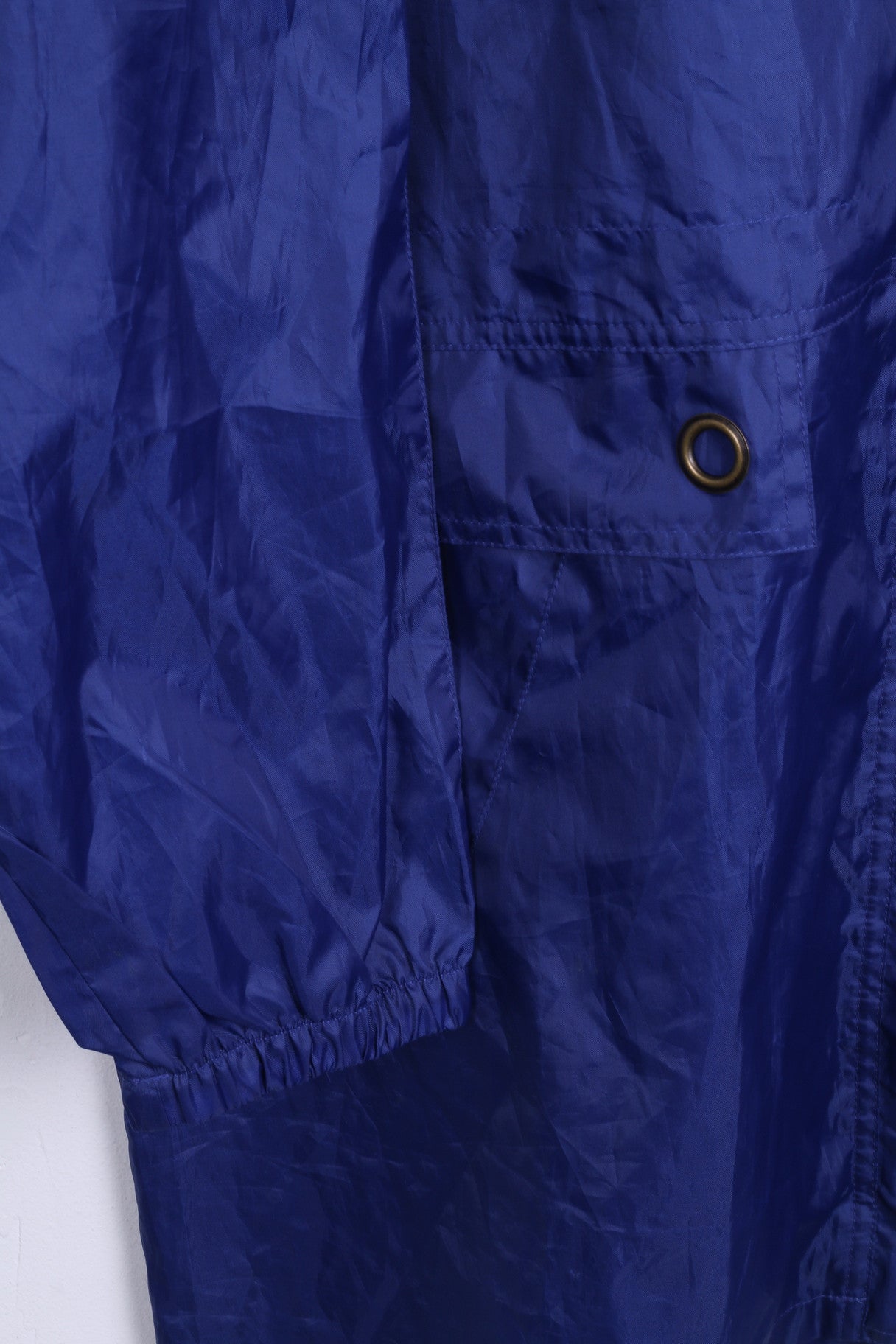 DAMART Womens S Light Jacket Parka Navy Sport Hood - RetrospectClothes