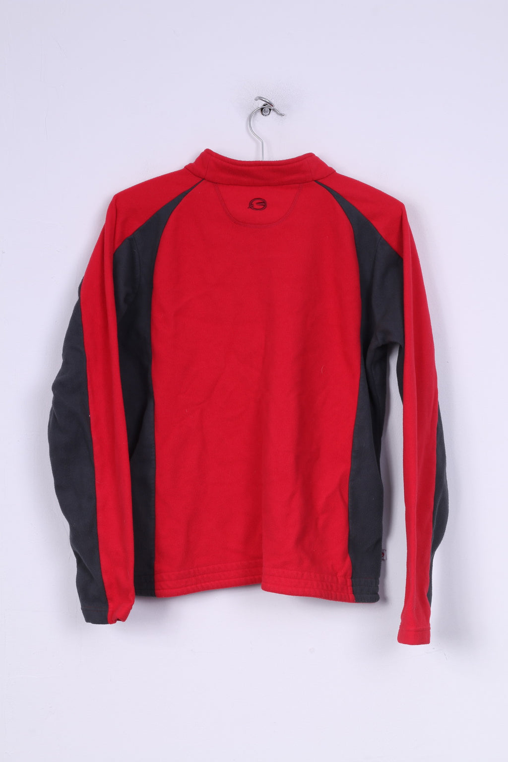 Sprayway Donna XL 16 Top in Pile Lampone Zip Collo Felpa Abbigliamento Sportivo 