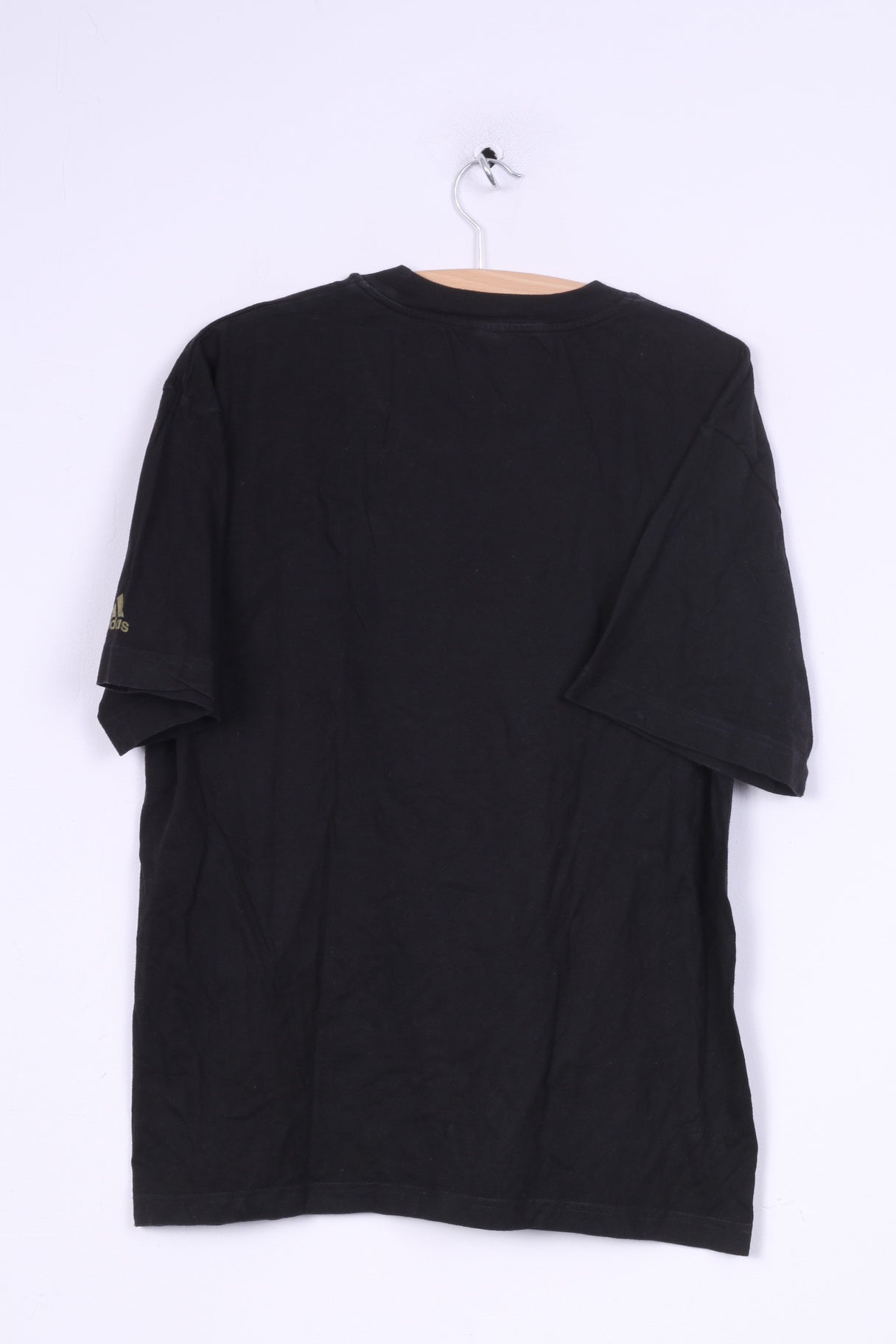 Adidas Chemise graphique M Graphic pour homme en coton noir à col rond