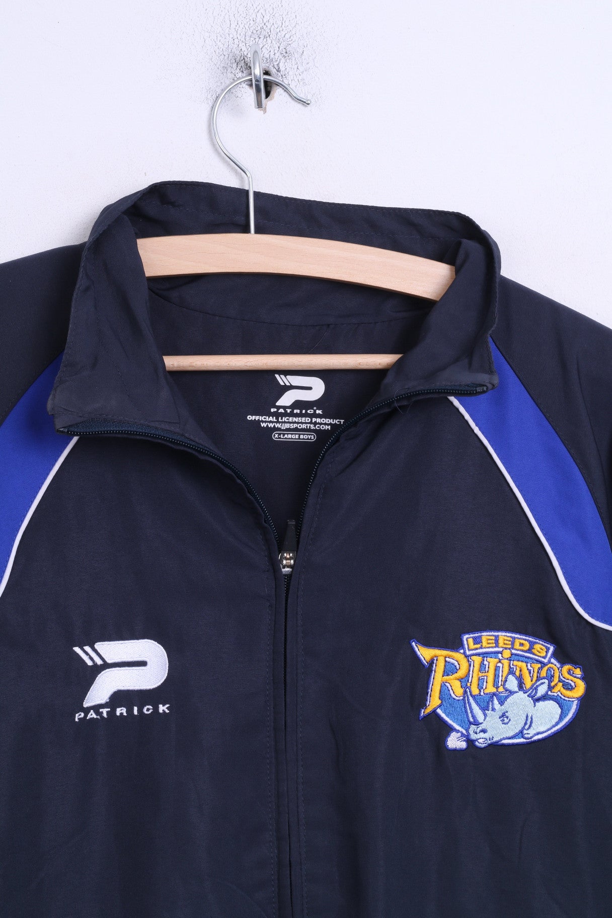 Patrick Leeds Rhinos XL Veste de survêtement pour garçon Sport Grenade