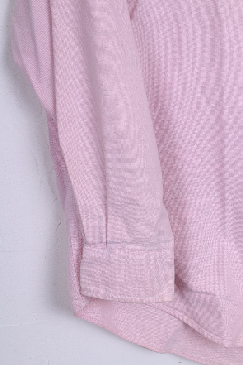 Tommy Hilfiger Mens S Casual Shirt Cotton Pink Button Down Collar Long Sleeve