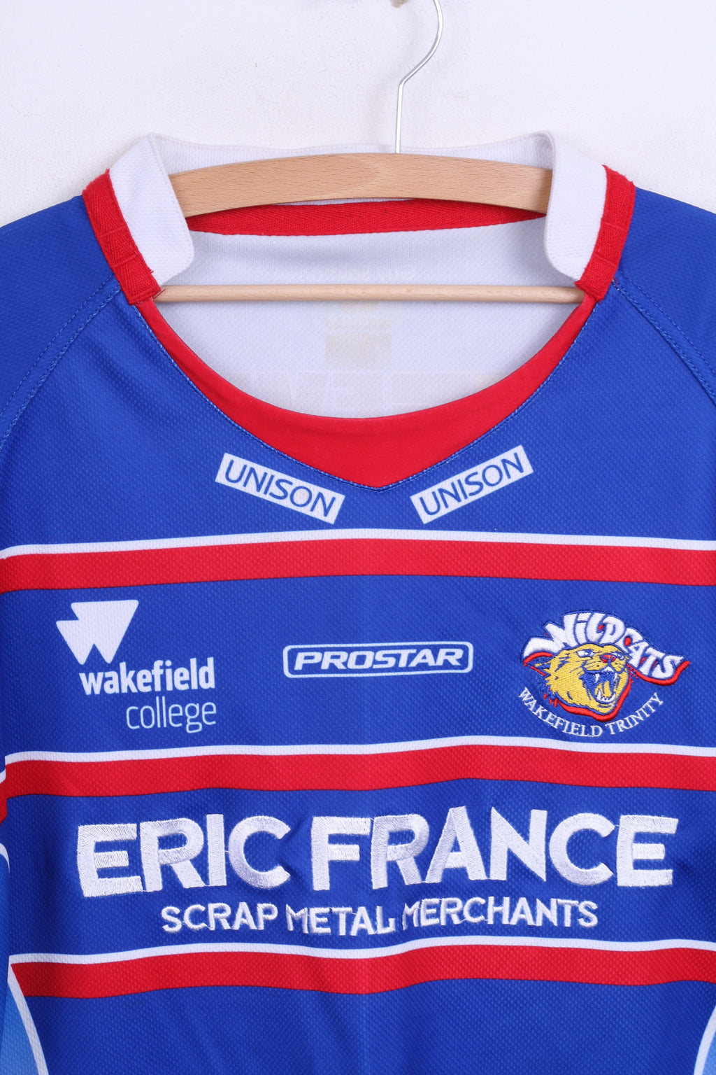 Prostar Unison Wildcats Mens S Wakefield Trinity Eric France Prostar
