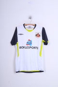 Umbro Sunderland AFC Maillot de Football Club Sport Blanc pour Homme
