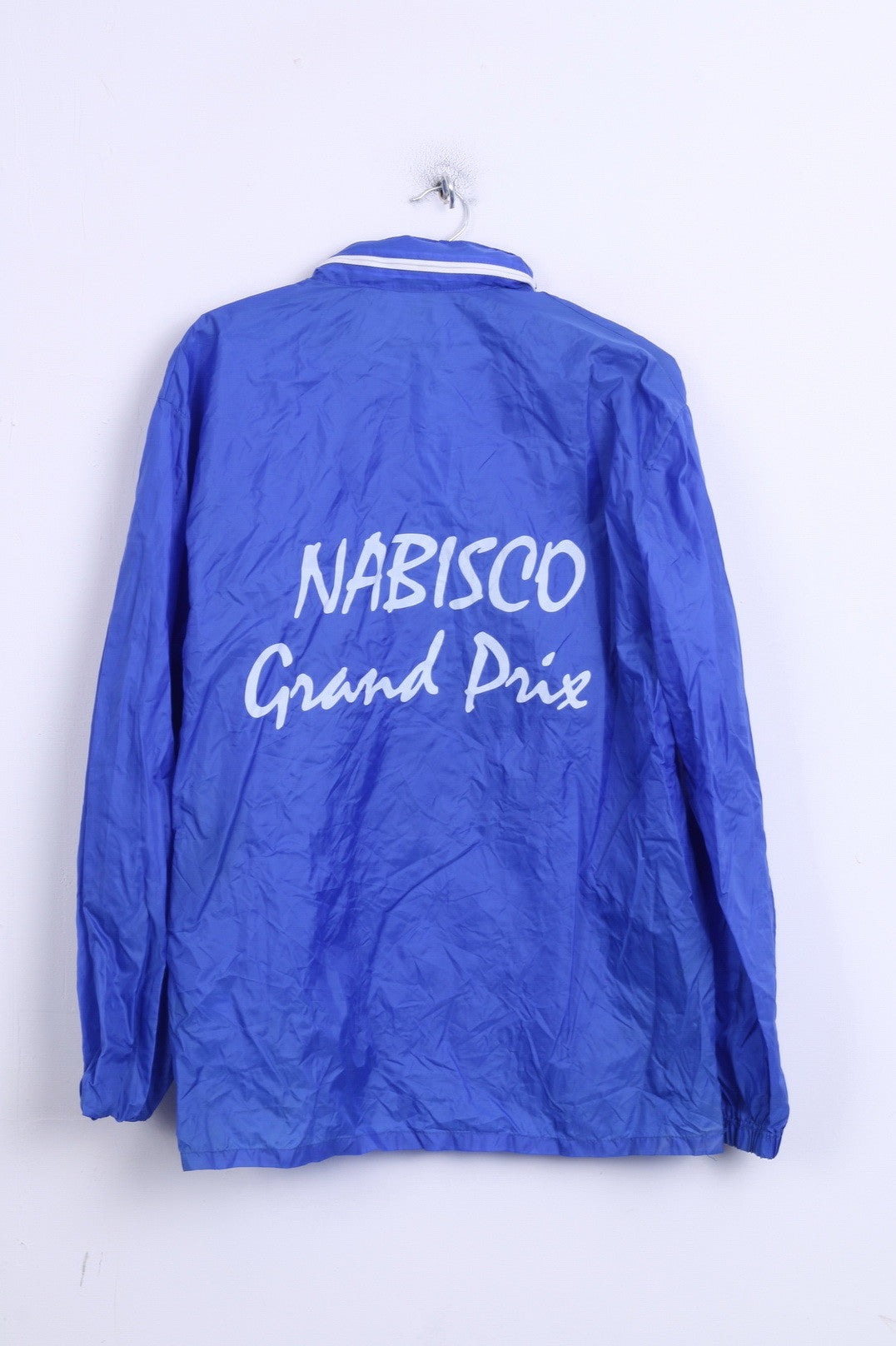 Nabisco Grand Prix Womens 2XL Jacket Anorak Hood Italy Kangroo Packet - RetrospectClothes