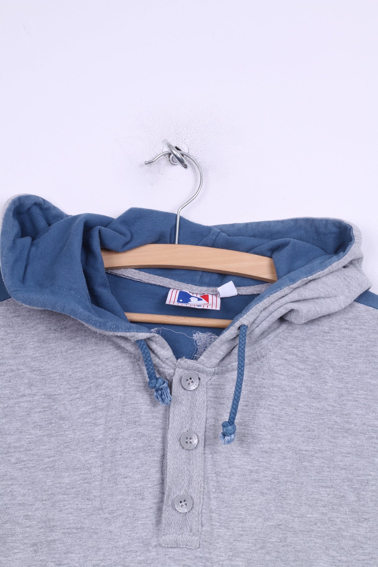 Major League Baseball Hommes M Sweat À Capuche Gris Sport Coton Yankees
