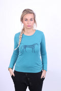 Joules Womens XS Shirt Long Sleeve Green Cotton - RetrospectClothes