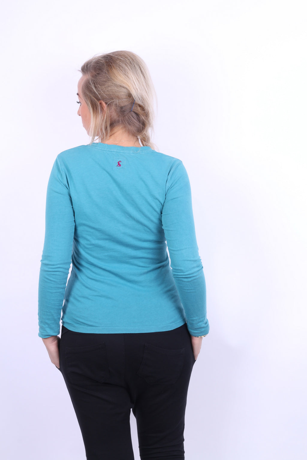 Joules Womens XS Shirt Long Sleeve Green Cotton - RetrospectClothes