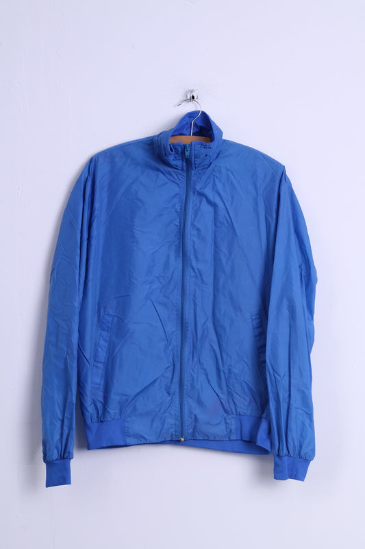 Unkown Veste M pour homme Bleu léger avec fermeture éclair