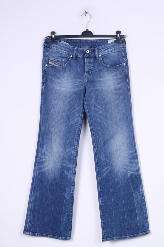Diesel Womens W28 L32 Trousers Denim Jeans Cotton Blue Vixy