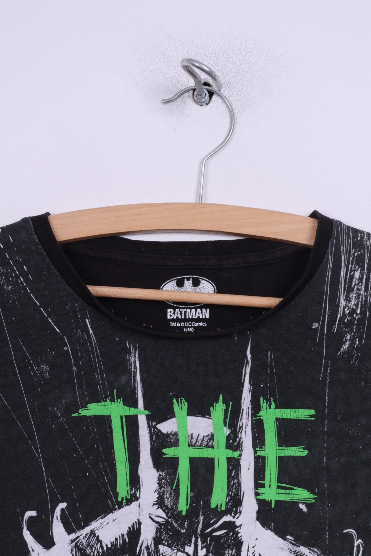 Cedar Wood State Batman The Night Is Mine hommes M T-Shirt graphique coton noir haut d'été 