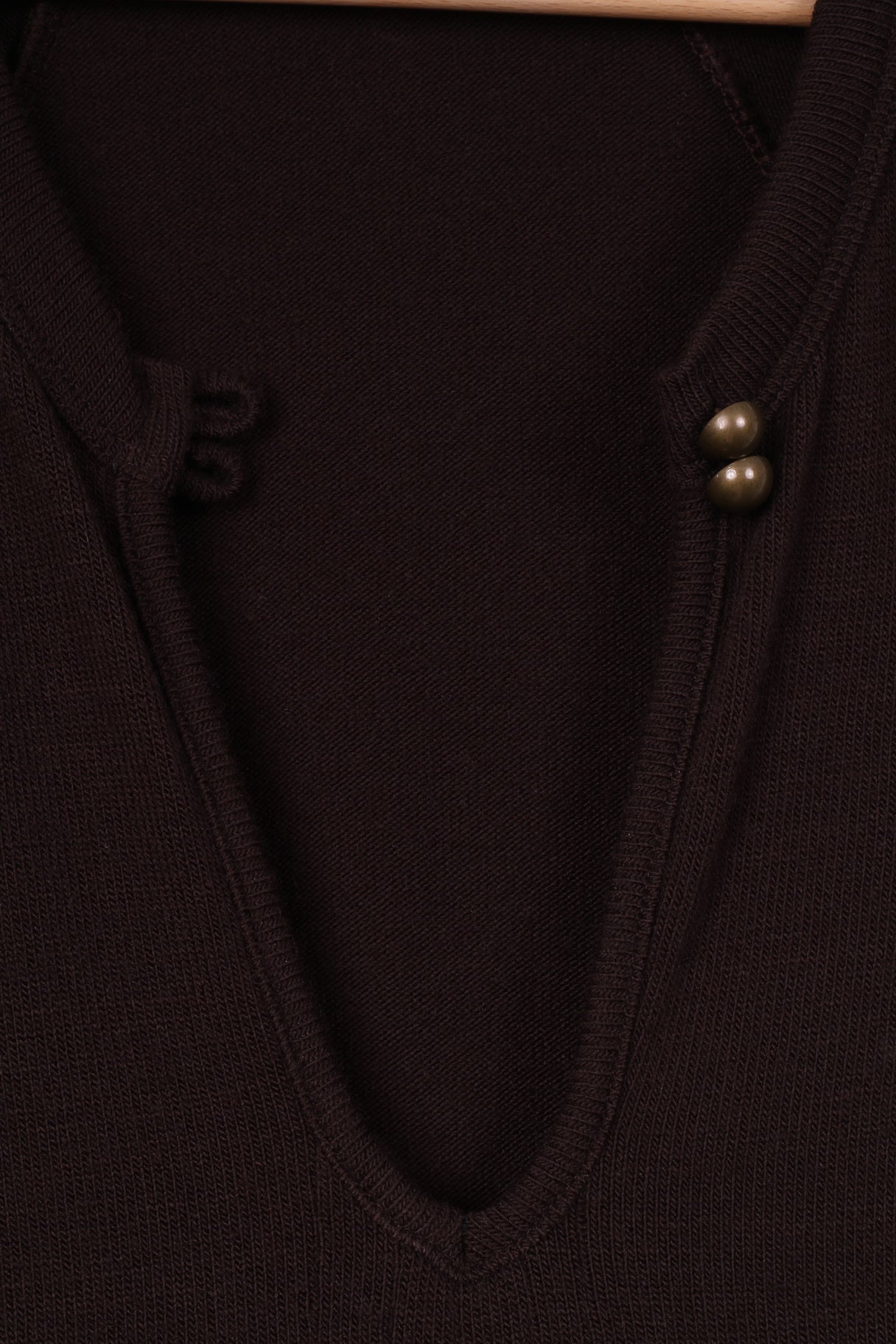 Bouche A Bouche Mini robe circulaire 36 S en coton marron avec ceinture pour femme 
