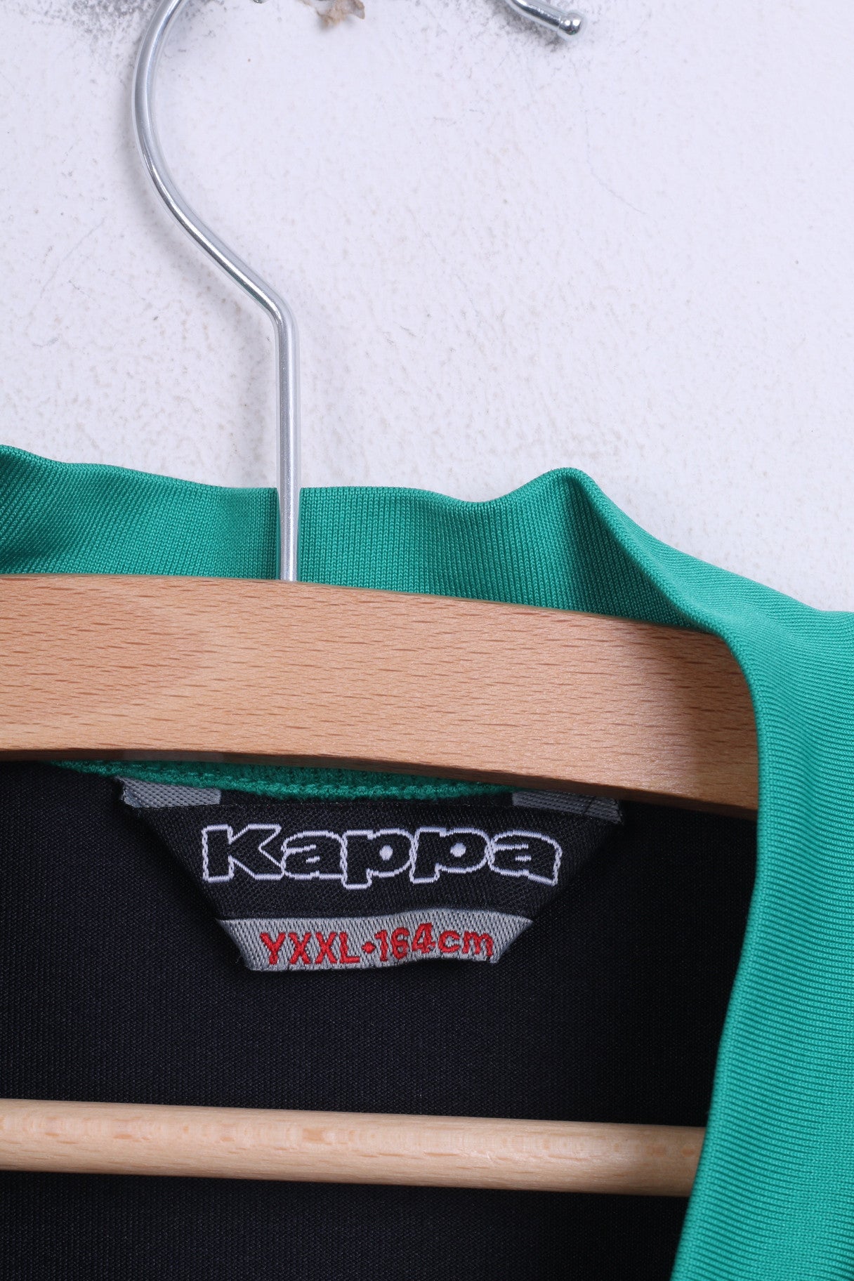 Kappa Werder Brema Boys 2XL Shirt Black Sport Football Club - RetrospectClothes