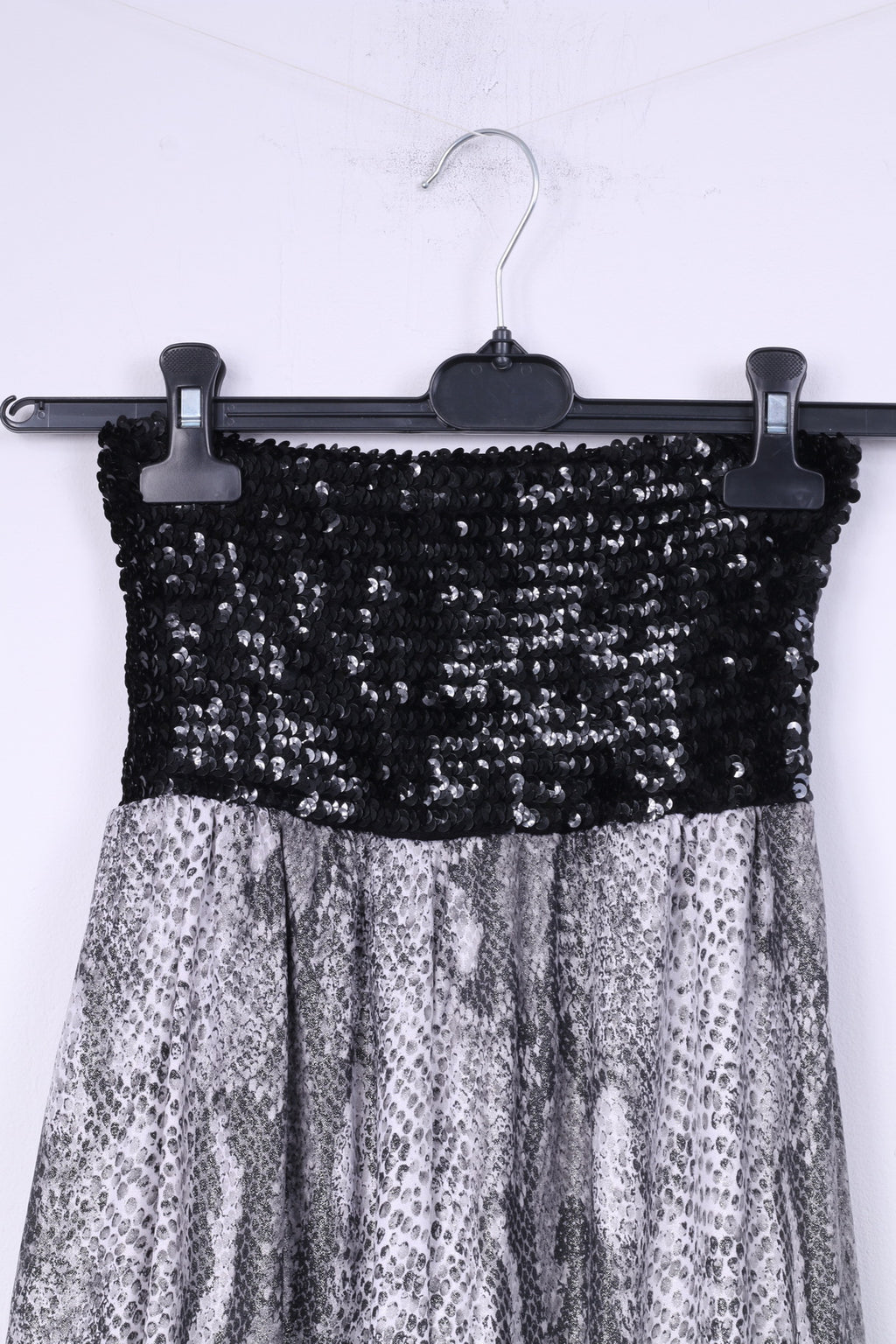 Pilot Tunique Femme 8 S Imprimé Animal Bandeau Patineur Paillettes Haut Noir Brillant 