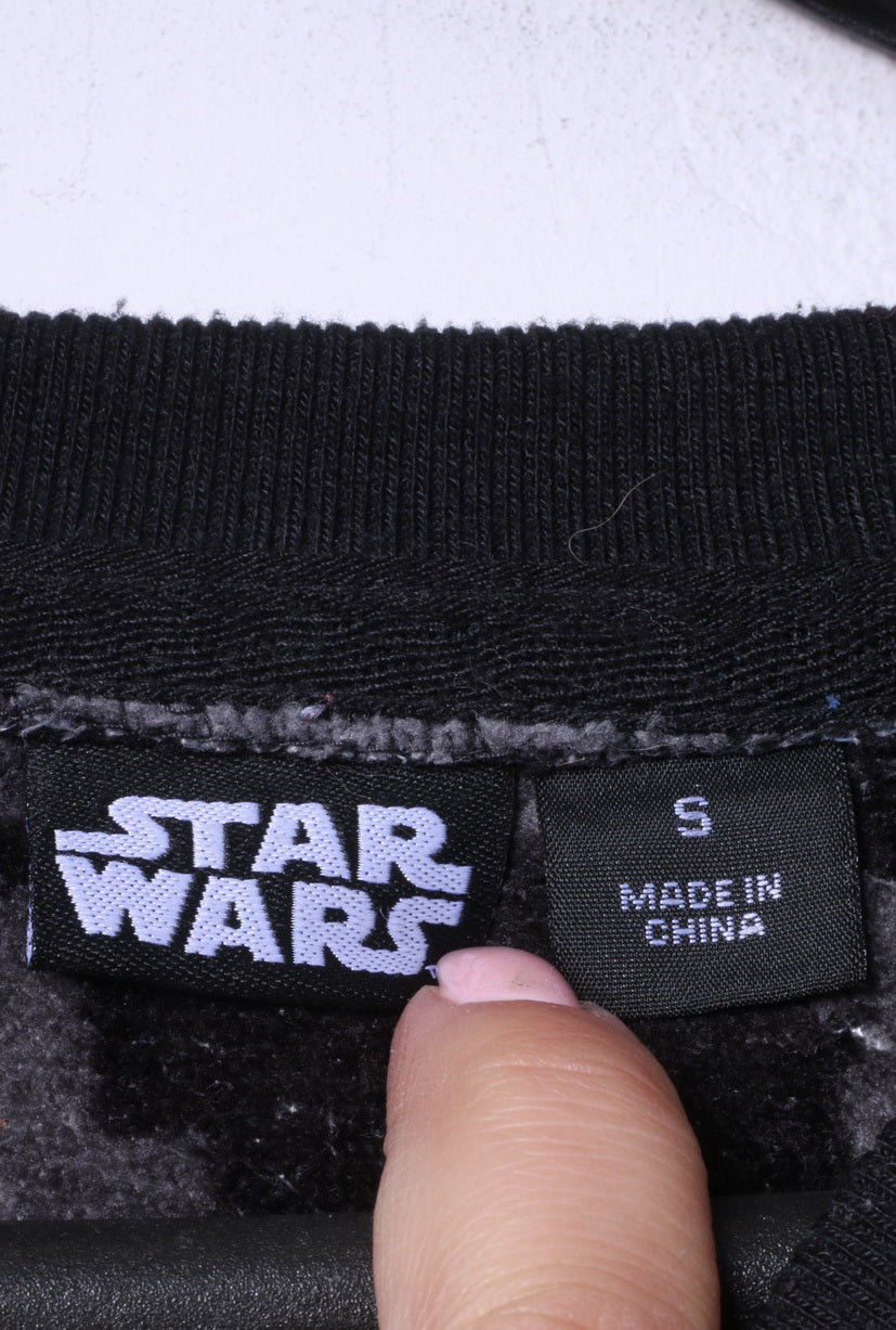 Cedar Wood State Mens S Night Top Grey Warm Fleece Star Wars Sleepwear