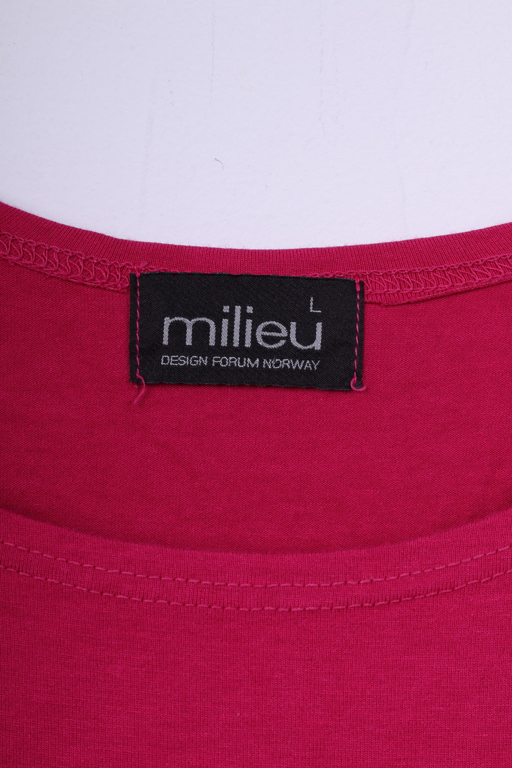 Milieu Femme L Débardeur Rose Norvège Dentelle Coton Col Rond Tunique 