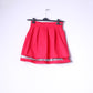 Ksenia Gospodinova Womens S Mini Skirt Red Flared Plain Short Elegant